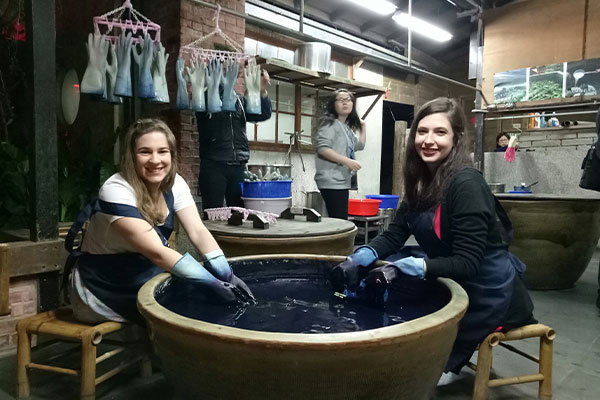 Blue Dyeing