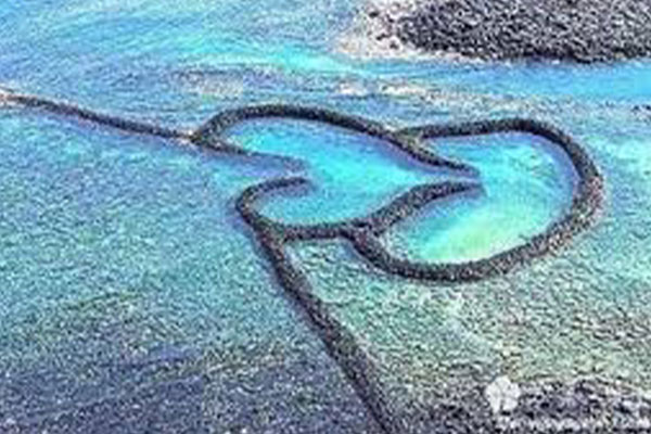 Cimei Twin Hearts Stone Weir