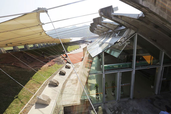 921 earthquake museum of Taiwan