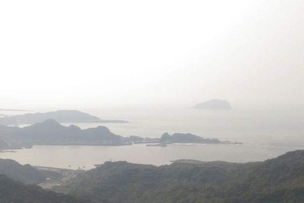 view from JiuFen Village