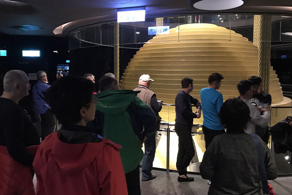 Group in Taipei 101