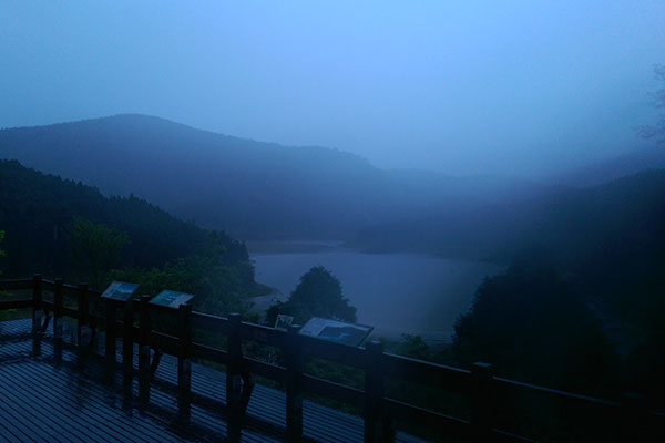 Cueifong Lake, the largest alpine lake in Taiwan